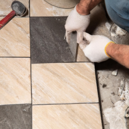 La pose de carreaux mosaïques en marbre par Pro Carreaux : un choix de qualité pour sublimer votre intérieur à Noisy-le-Grand